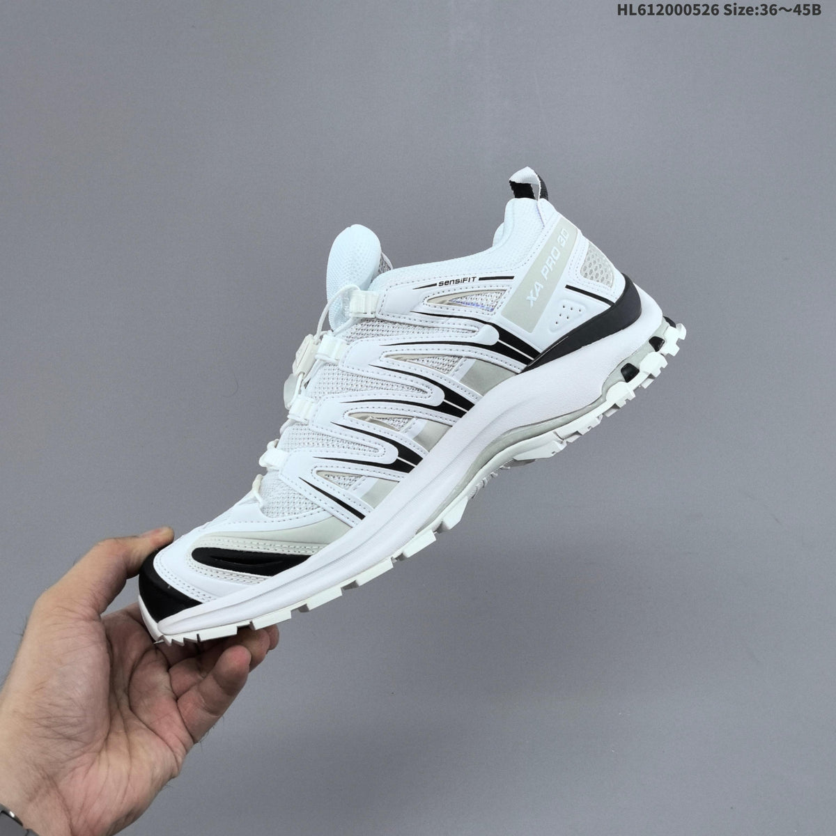 Salomon XA Pro 3D Trail Running Sneakers in White - product image from the listing.
