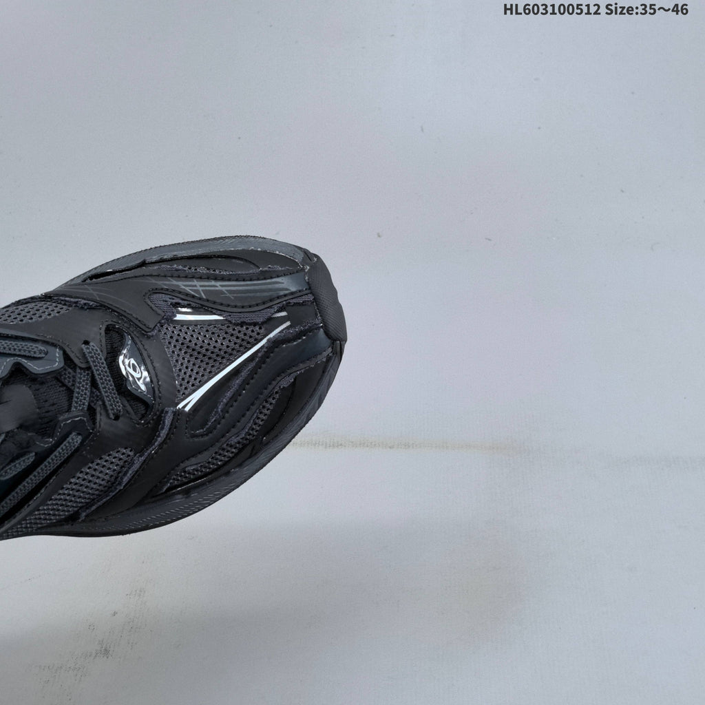 Charcoal Gray Balenciaga Triple S 2 Sneaker - product image from the listing.