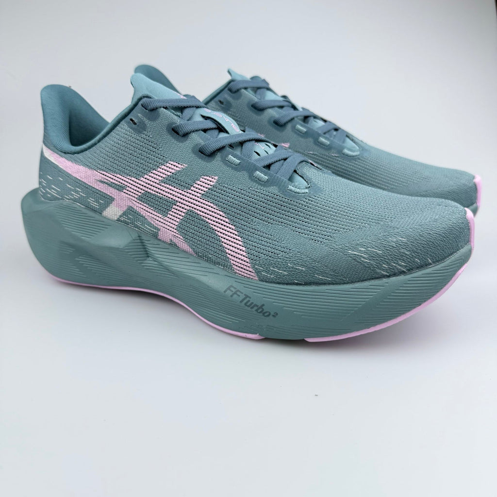 ASICS Gel-Nimbus 27 Running Shoes in Blue Pink 1012C765-001 - product image from the listing.