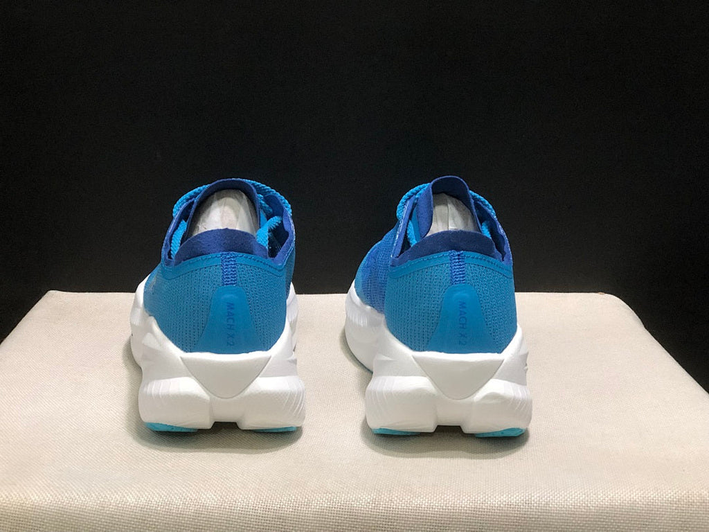 HOKA Mach X 2 Running Shoes in Blue - product image from the listing.