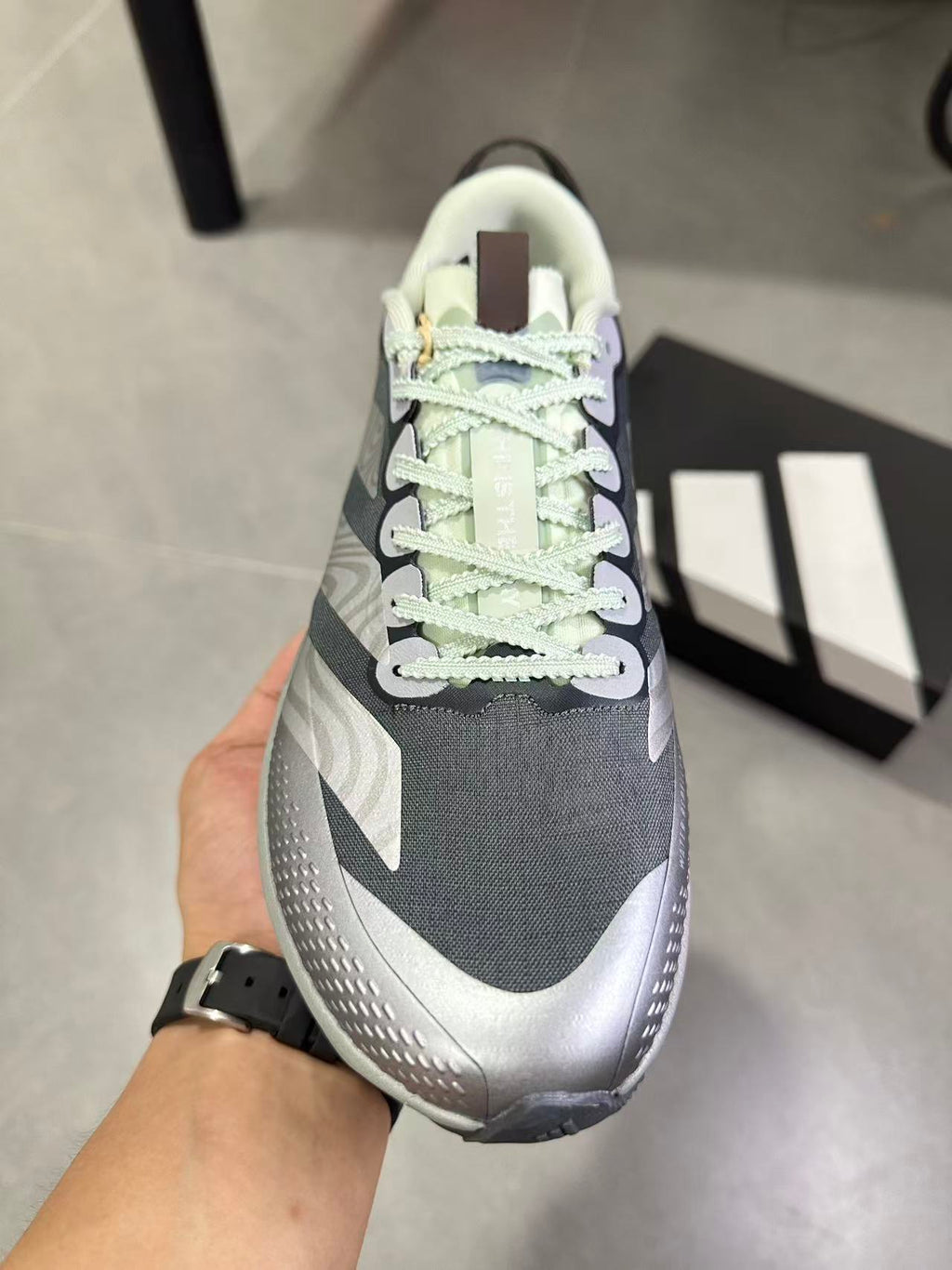 Adidas Adizero Running Shoes in Grey KI5668 - product image from the listing.