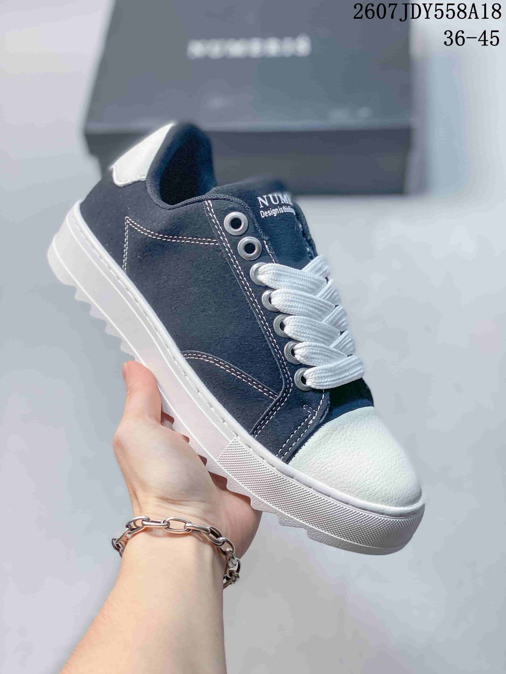 NUMERIS Low-Cut Platform Sneakers in Multiple Colorways - product image from the listing.