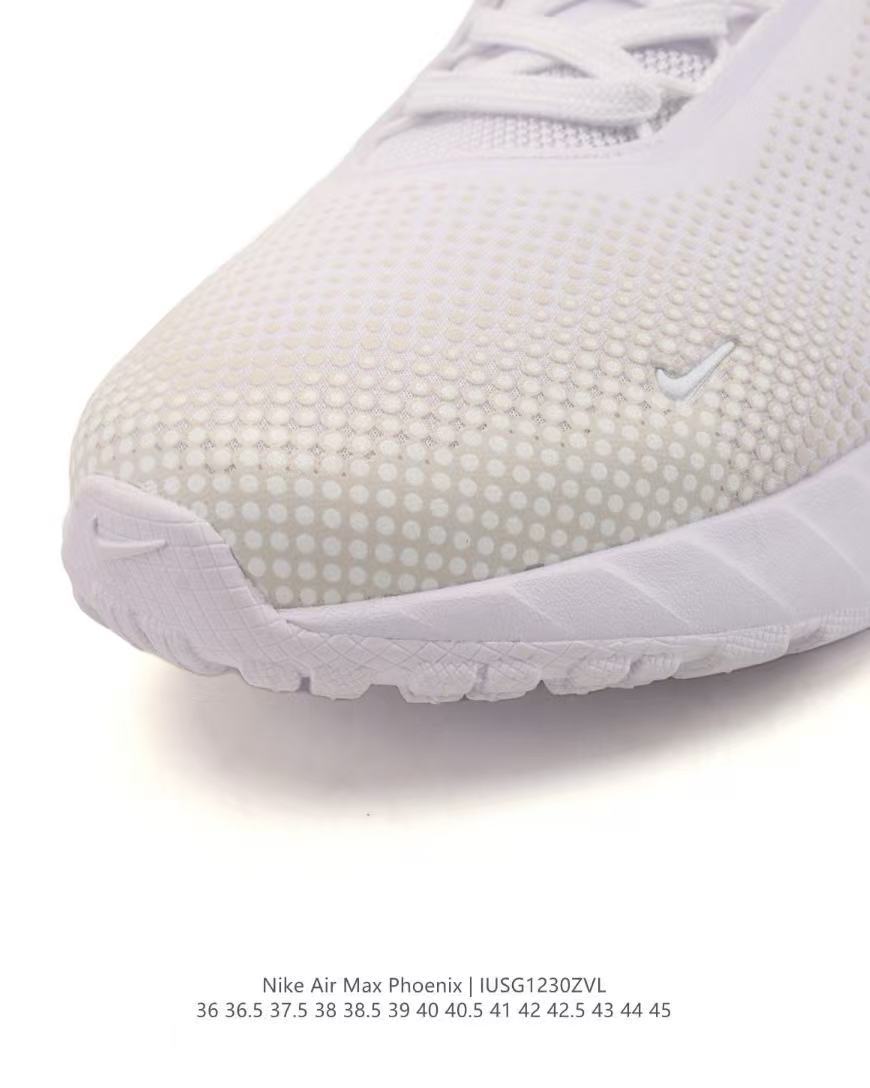 Nike Air Max Phoenix Running Sneakers in White JUSG1230ZVL - product image from the listing.