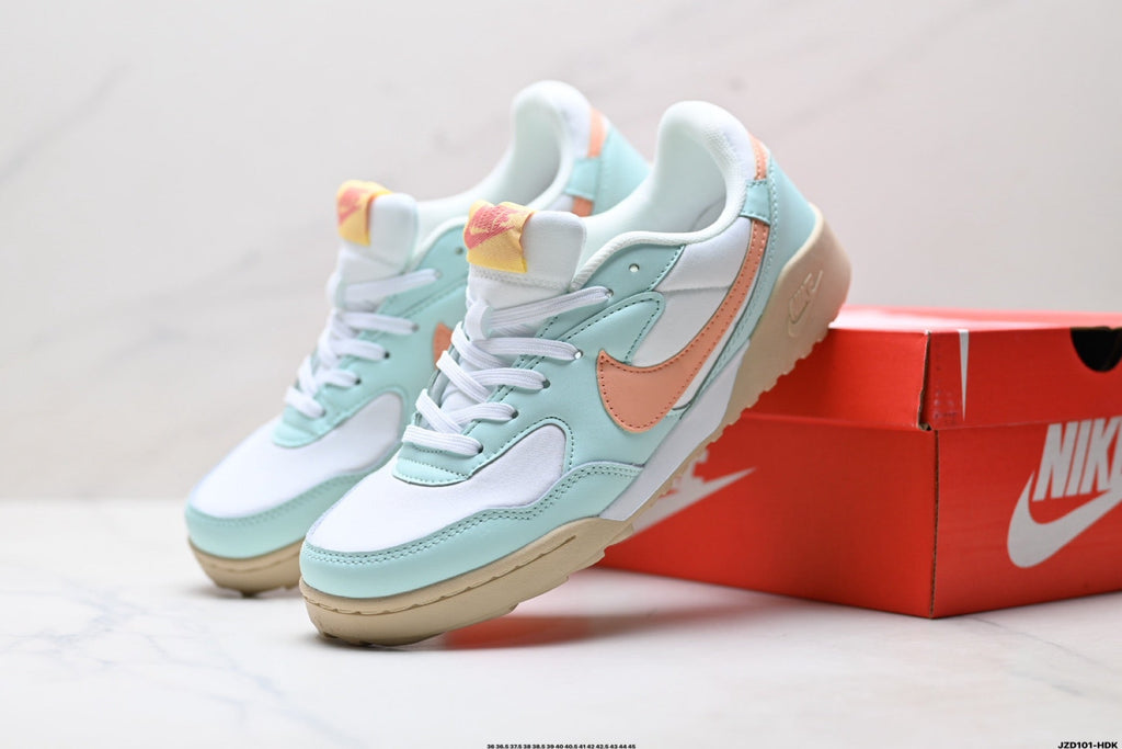 Nike Terra Manta Sneakers in Mint, in White and Coral - product image from the listing.