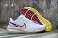 Nike Air Zoom Running Shoes in White and Dark Red - product image from the listing.