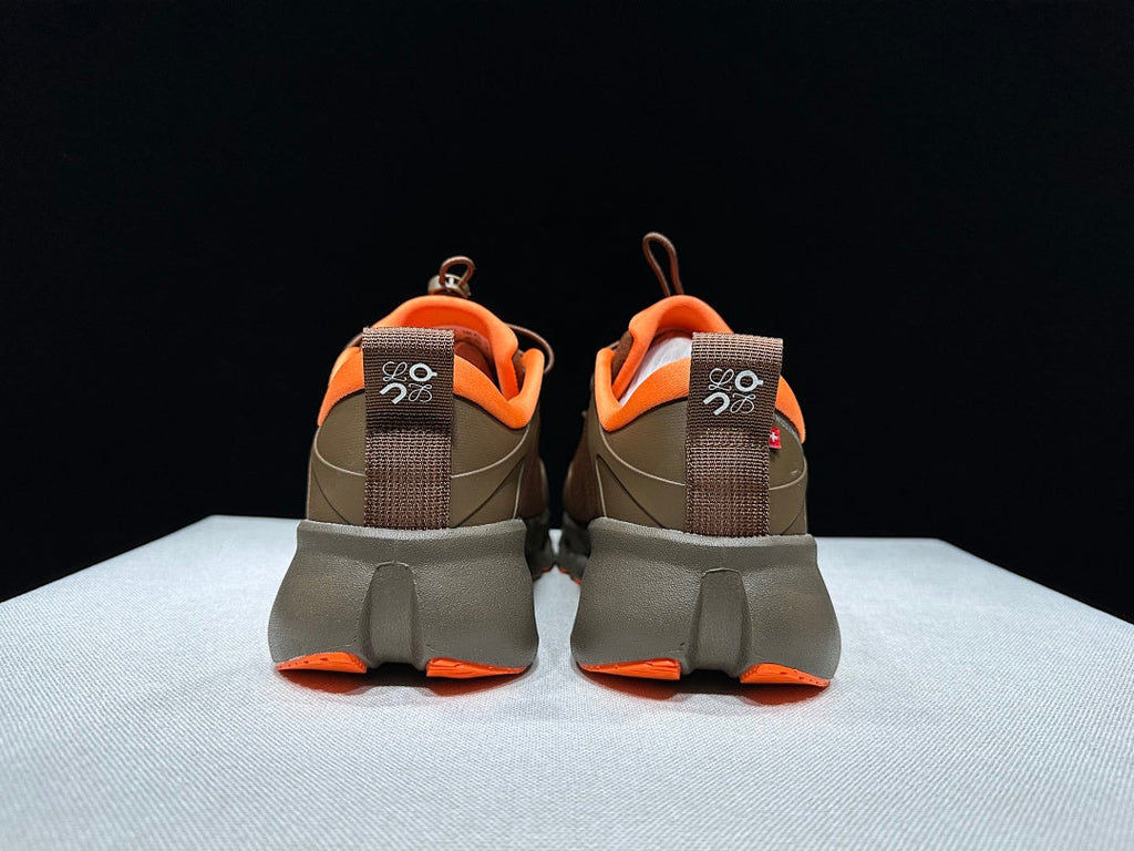 LOEWE x On Cloudventure 3.0 Sneakers in Brown Orange - product image from the listing.