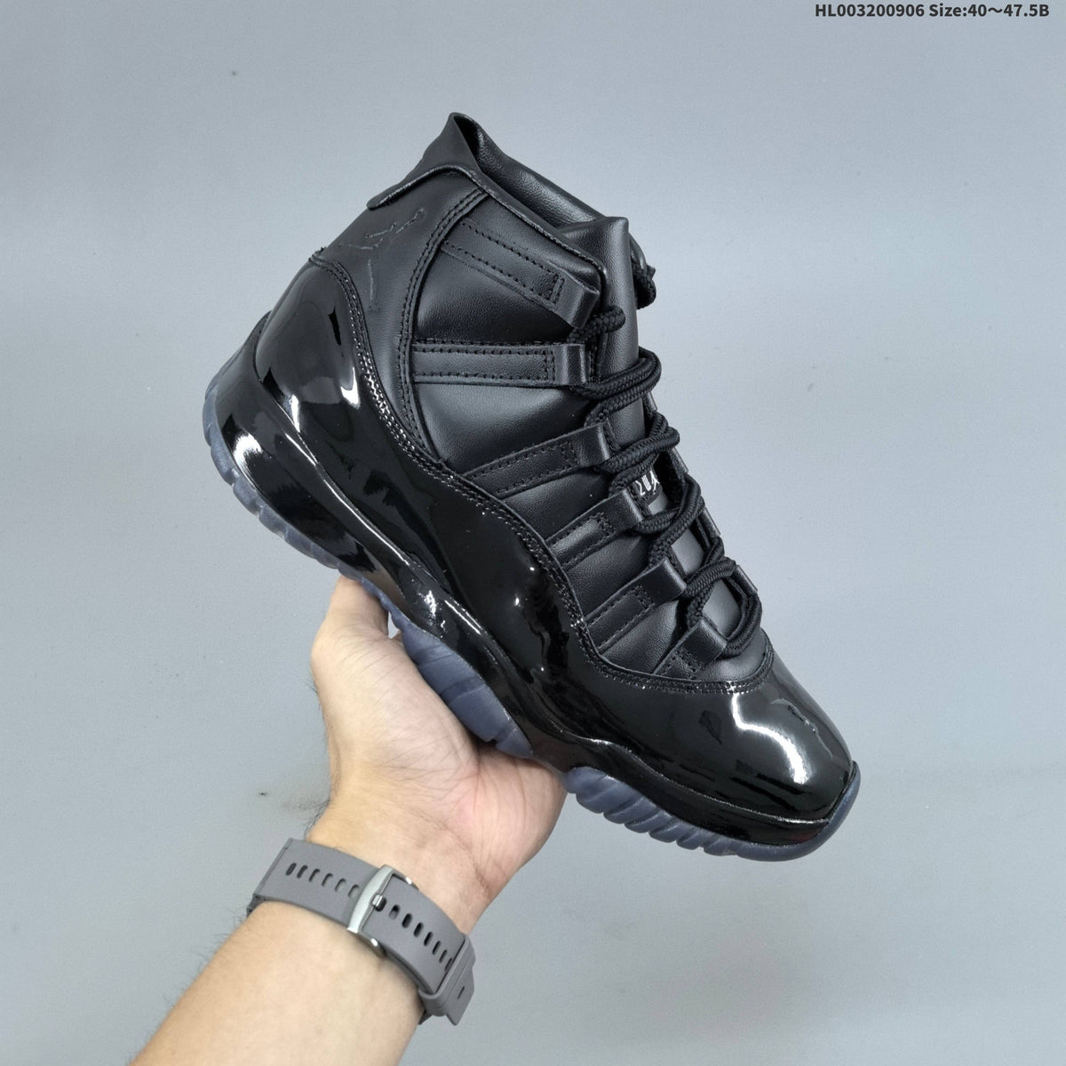 Jordan 11 High CDG Sneakers in Black - product image from the listing.