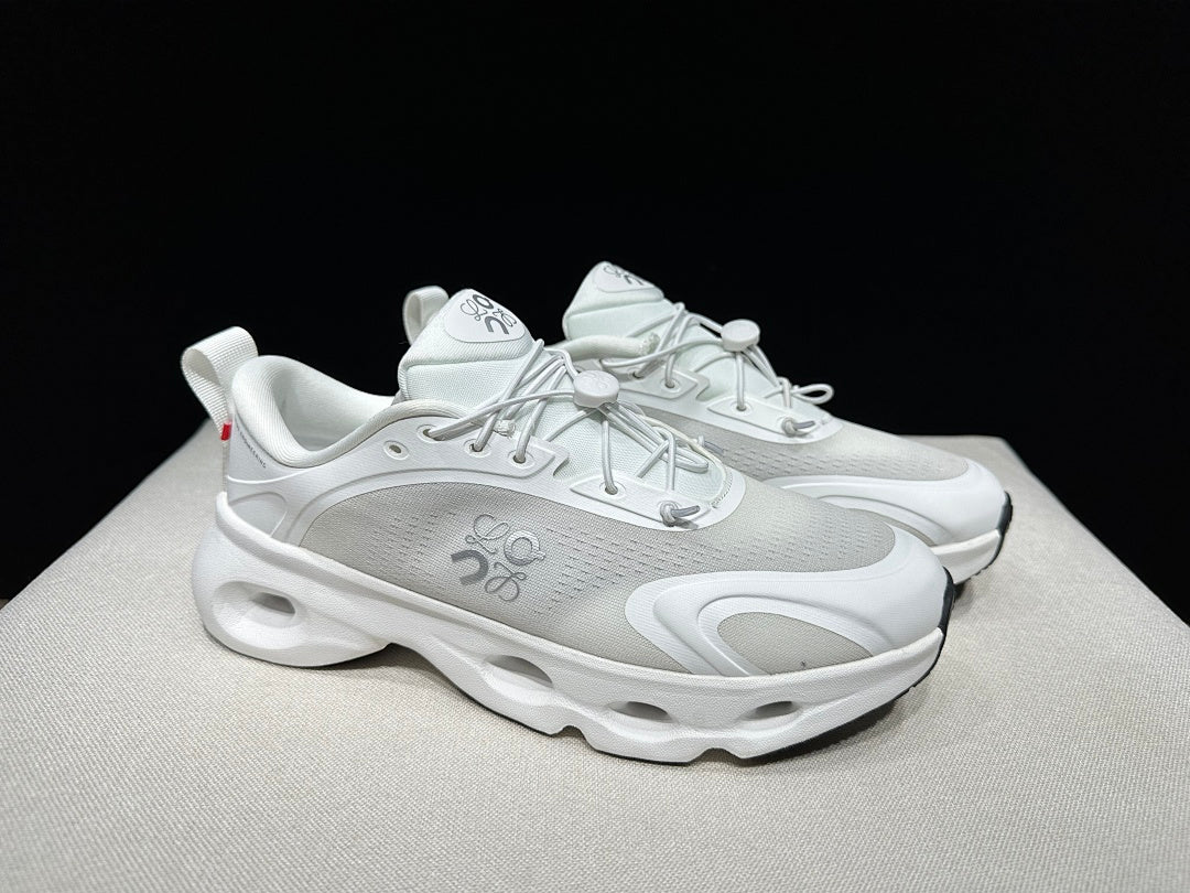 On x LOEWE Cloudventure 3.0 Sneakers in White - product image from the listing.