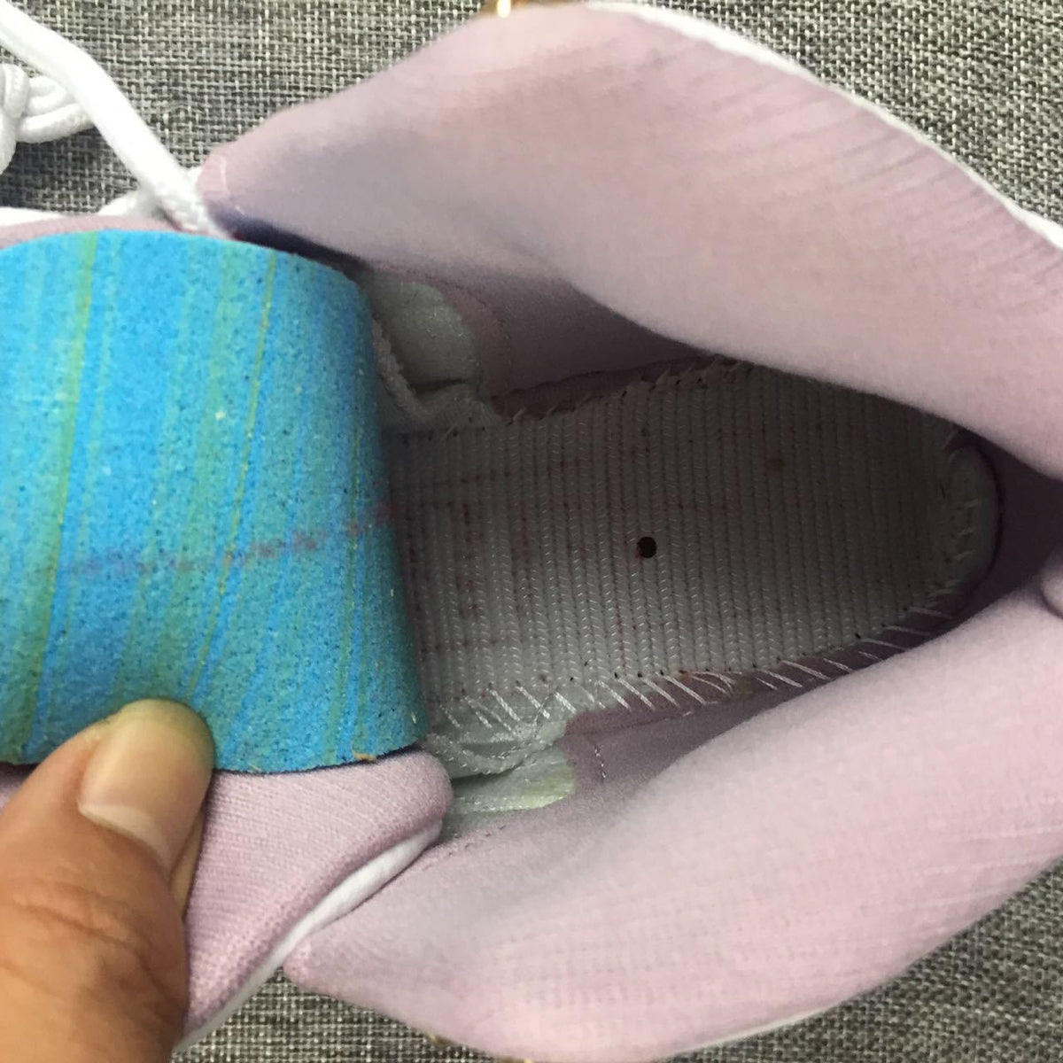 Air Jordan 12 Cherry Blossom Pink Sneakers - product image from the listing.
