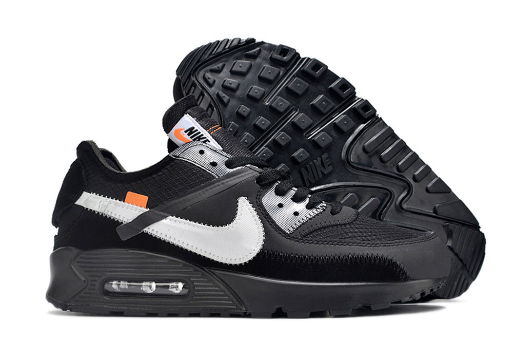 Nike Air Max 90 Sneakers in Off-White Black White - product image from the listing.