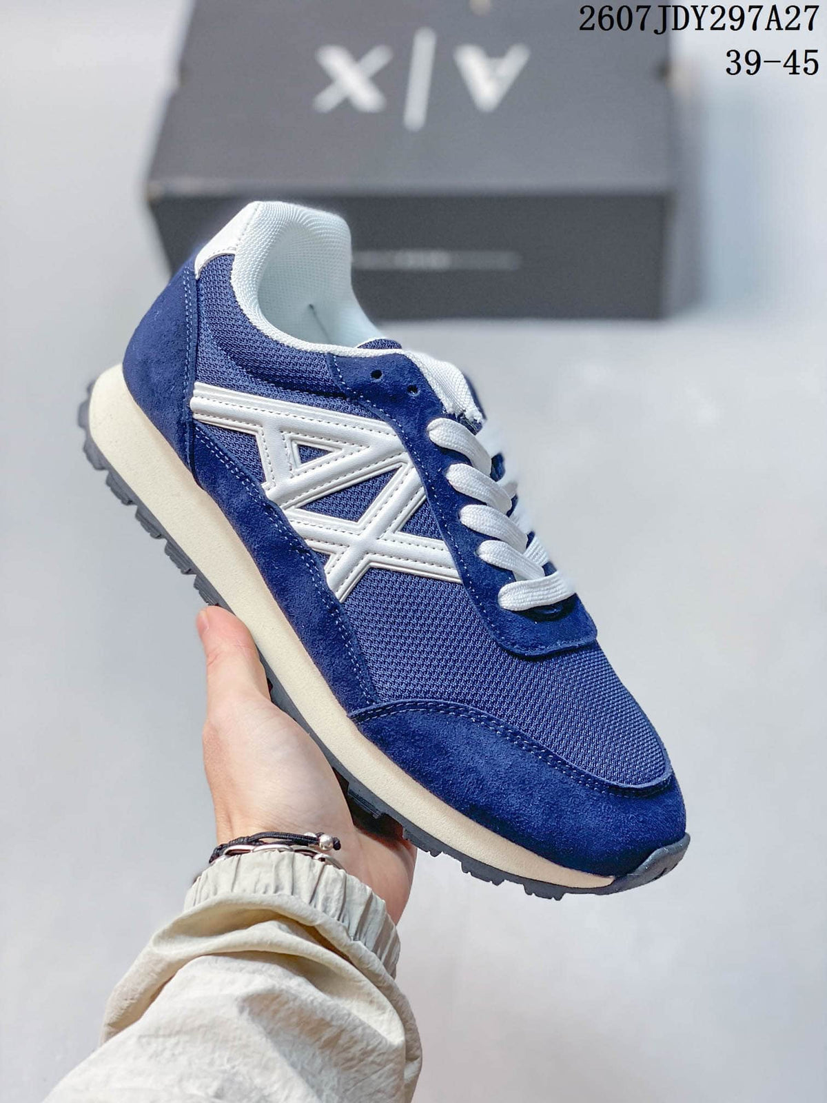 Emporio Armani EA7 X8X241 XK435 Low-Cut Sneakers - product image from the listing.
