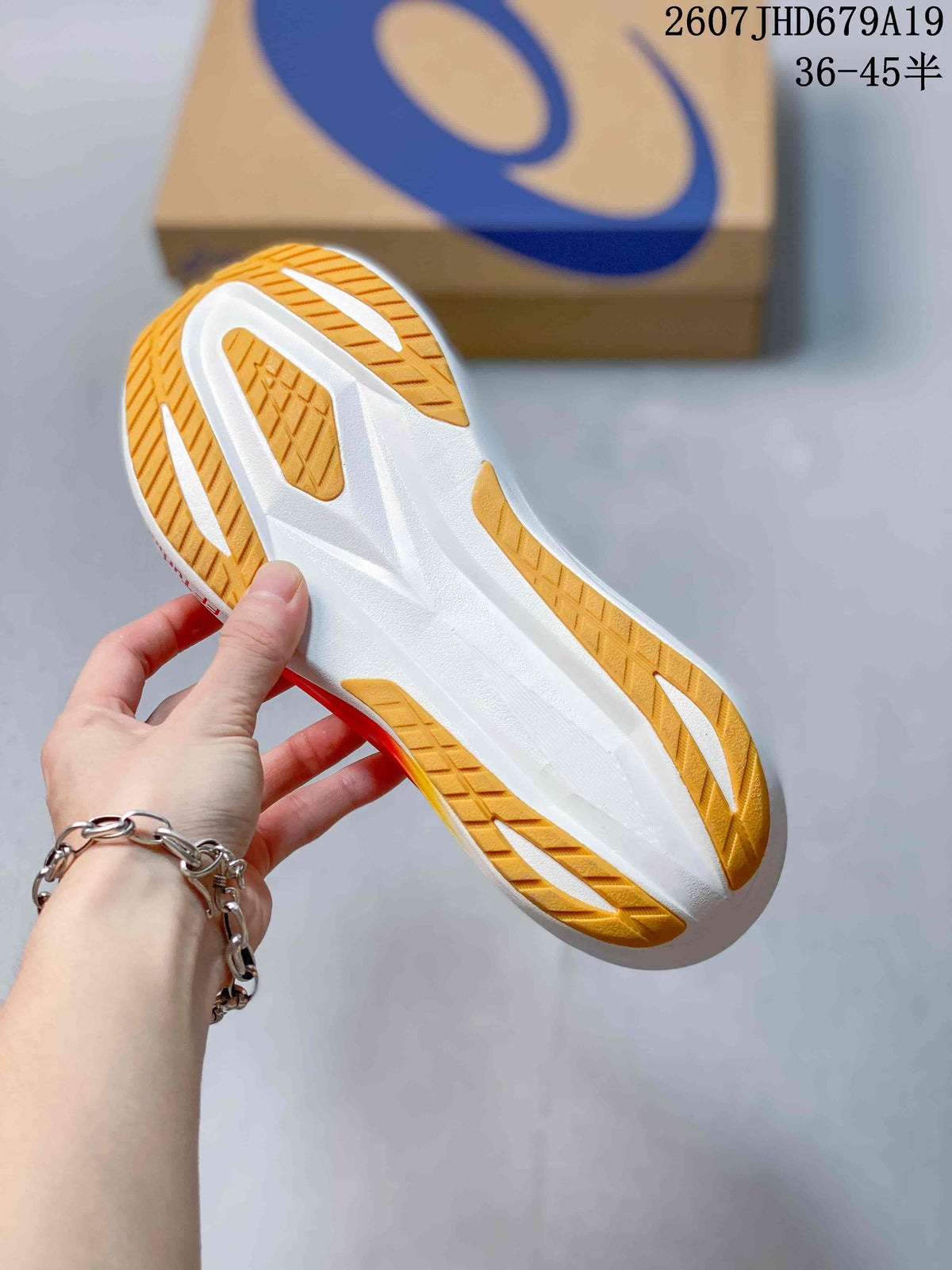 ASICS Superblast 2 Paris Running Shoes in White Black - product image from the listing.