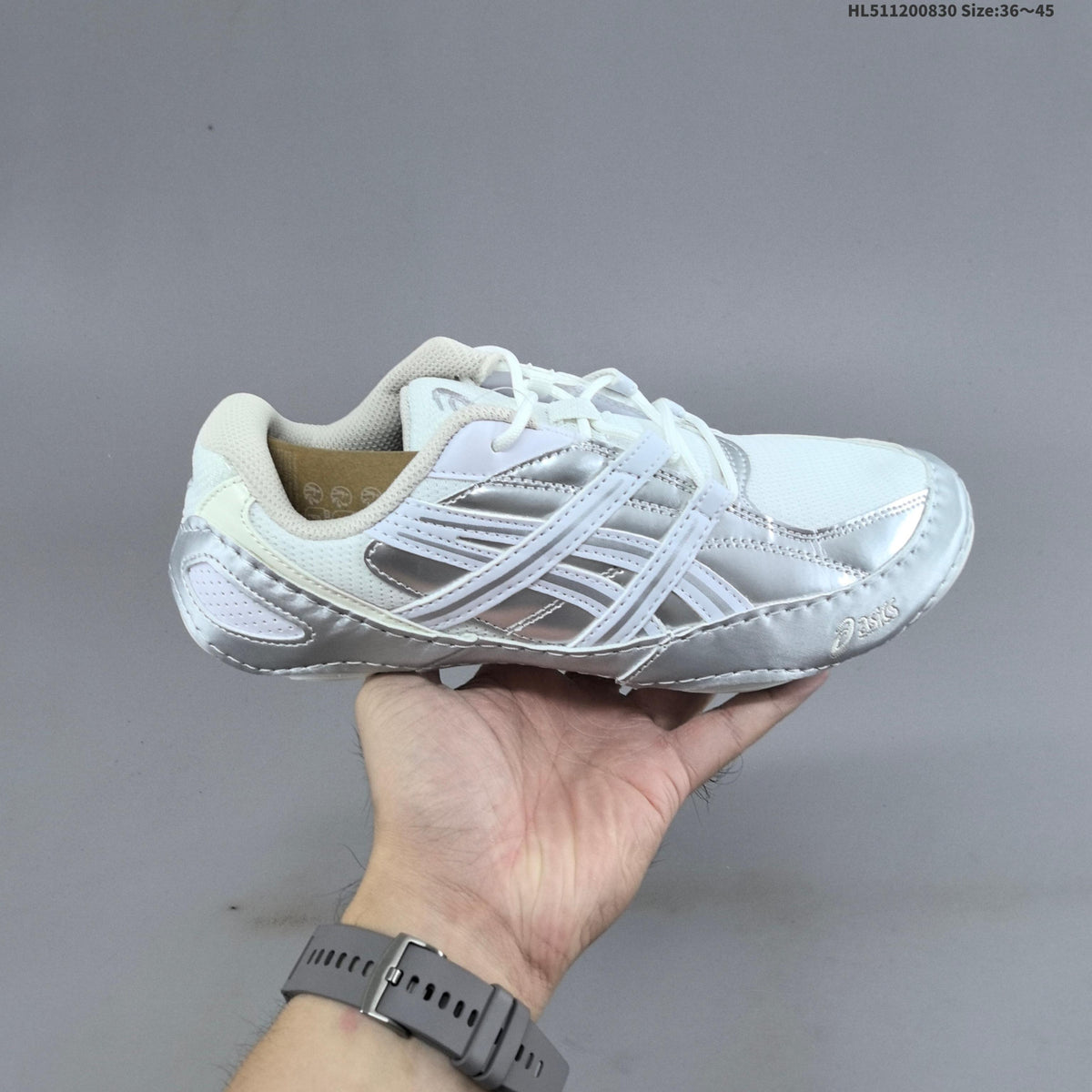 ASICS Hypersync Low-Profile Lace-Up Trainers - product image from the listing.