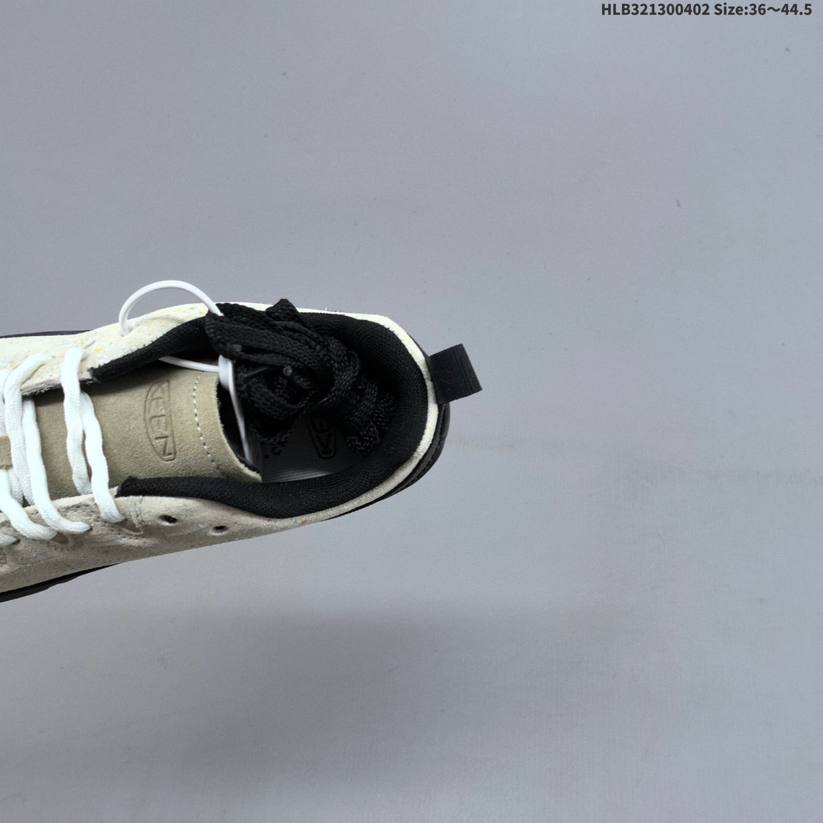 KEEN Jasper Low-Cut Outdoor Sneakers, Cream and Black, 1022266 - product image from the listing.