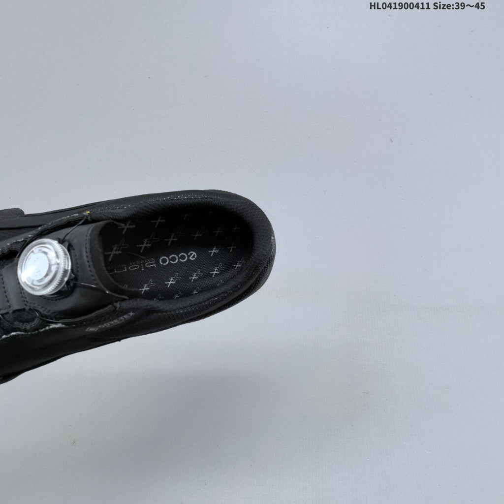 ECCO BIOM C Black Outdoor Trainers with Dial Closure - product image from the listing.