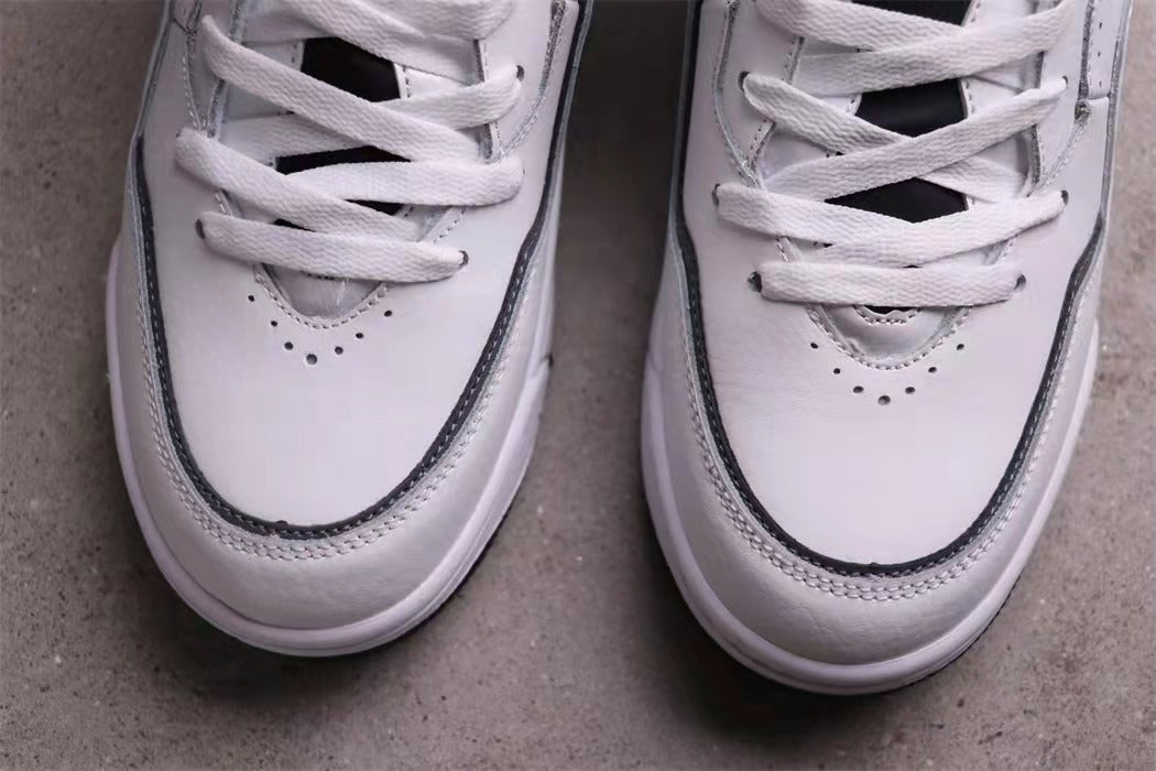 Jordan 23 Low Sneakers in White Black AR1522-100 - product image from the listing.