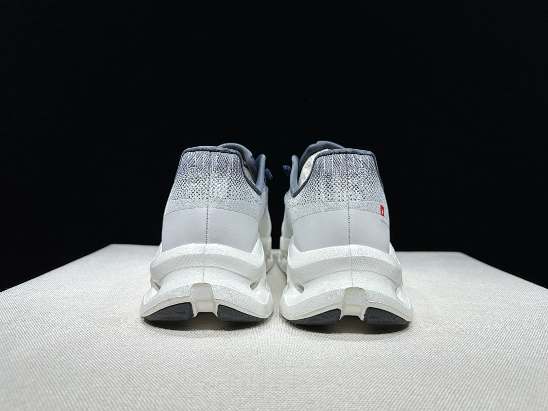White and Navy On Cloudtilt Sneakers - product image from the listing.
