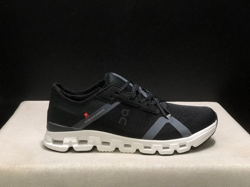 Black and White On Cloud X 4 AD Sneakers - product image from the listing.