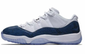 Air Jordan 11 Retro Low Blue Snake Sneakers CD6846-102 - product image from the listing.