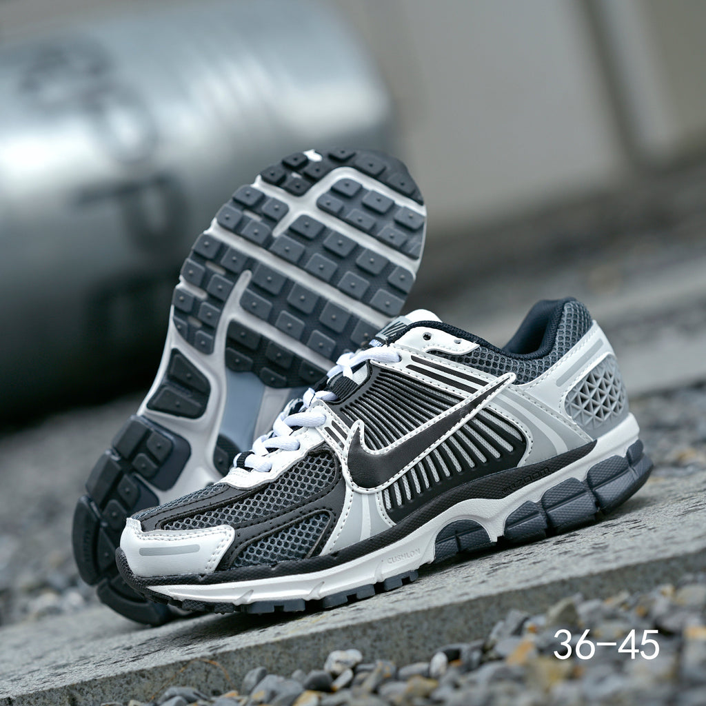 Nike Air Zoom Vomero 5 Sneakers, in Black and White - product image from the listing.