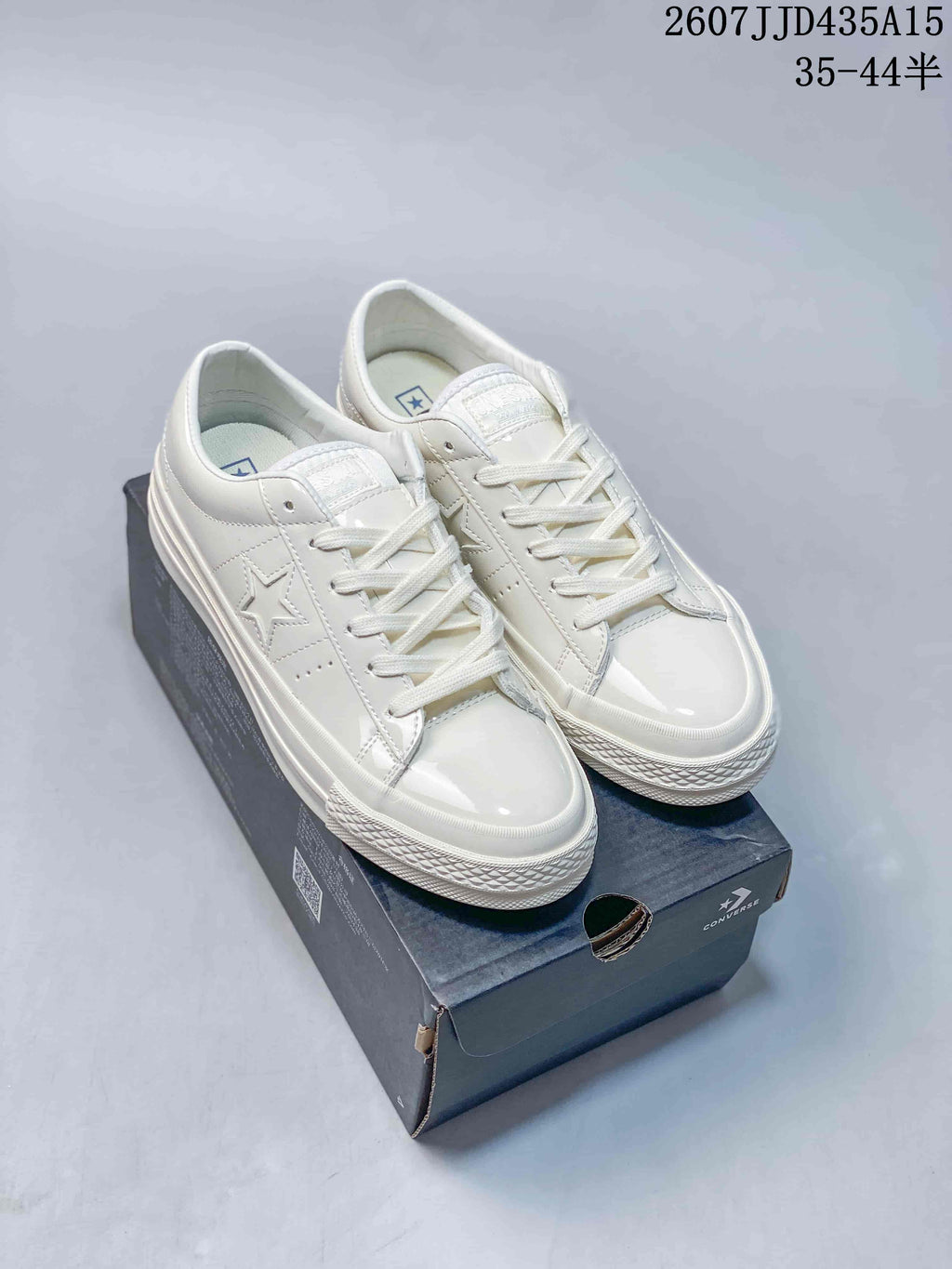 Converse One Star J Sneakers in White 07JJD435A1 - product image from the listing.