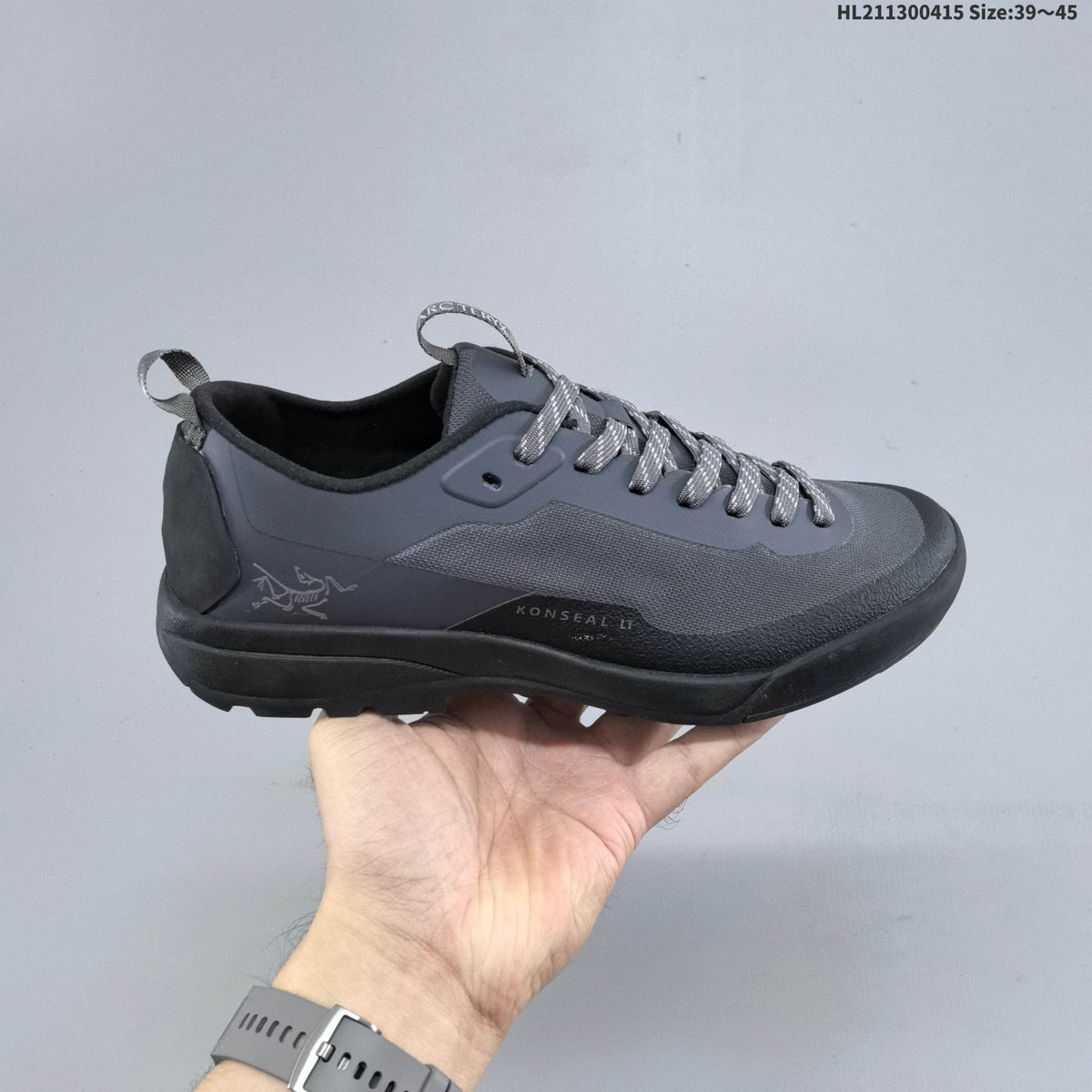 Charcoal Gray Arc'teryx Konseal LT Hiking Shoes - product image from the listing.