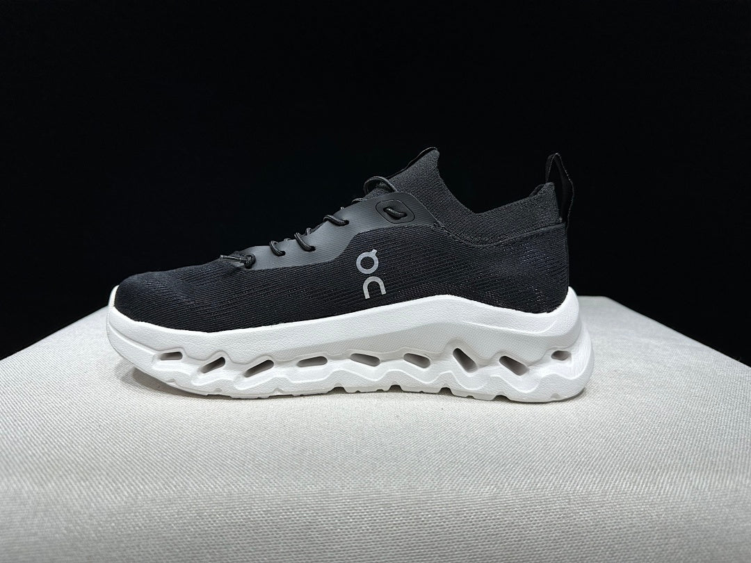 On x LOEWE Cloudtilt Sneakers in Black White - product image from the listing.