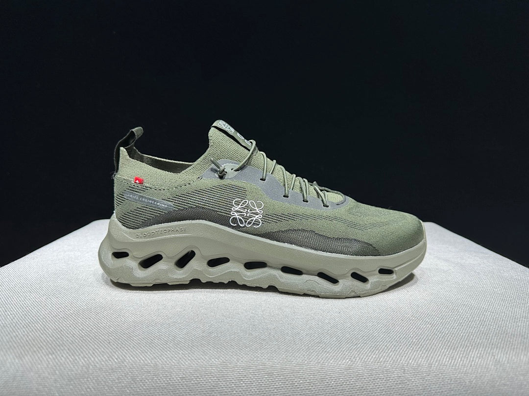 On Cloudtilt Loewe Sneakers in Khaki Green - product image from the listing.