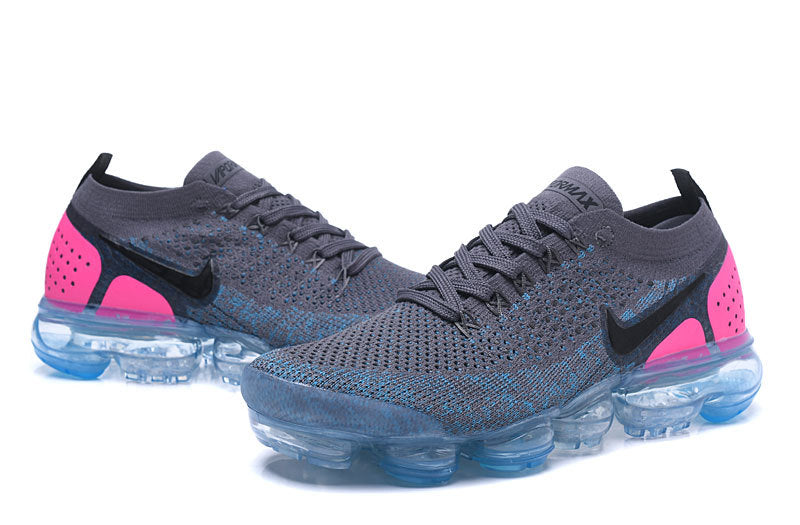 Nike Air VaporMax Flyknit 2 in Dark Grey Pink 942843-004 - product image from the listing.
