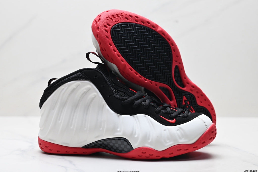 Nike Air Foamposite One Penny Hardaway Sneakers in Red Black - product image from the listing.