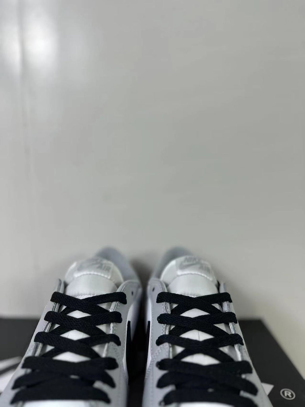 Air Jordan 1 Low OG Barons Sneakers Black Grey CZ0790-110 - product image from the listing.