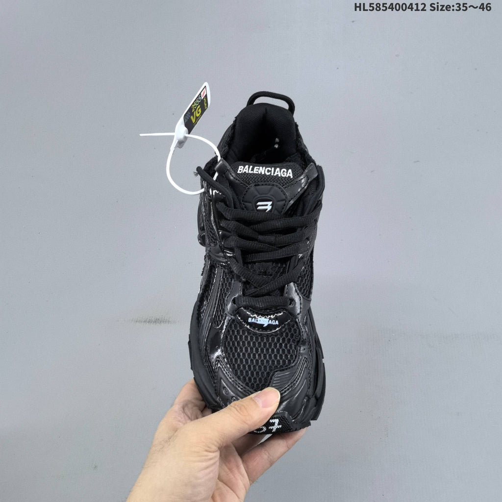 Black Balenciaga Runner Sneakers - product image from the listing.
