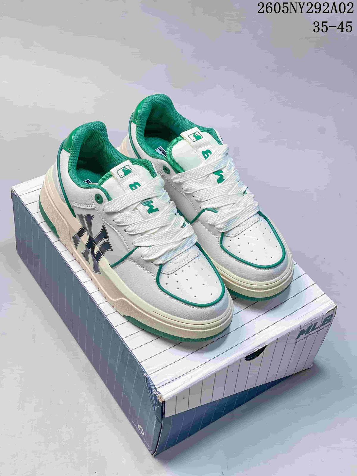 MLB Chunky Liner PU Low-Cut Sneakers - product image from the listing.