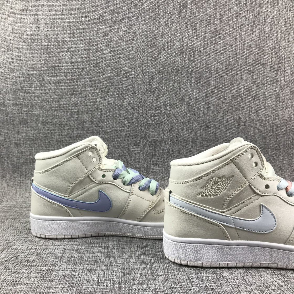 Air Jordan 1 High Pastel Multicolor Sneakers - product image from the listing.