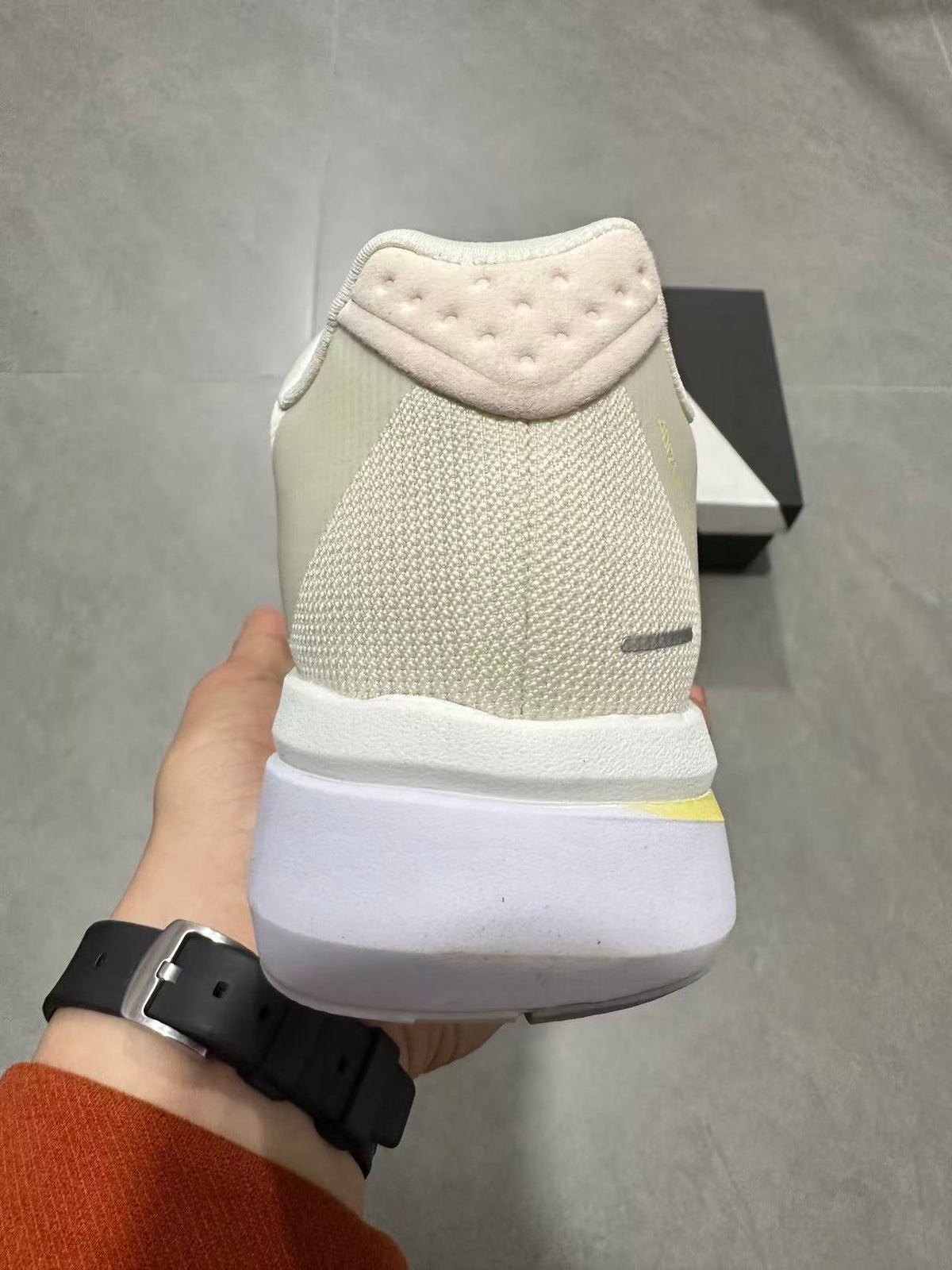 adidas Lightstrike Pro Running Shoes in White Green - product image from the listing.