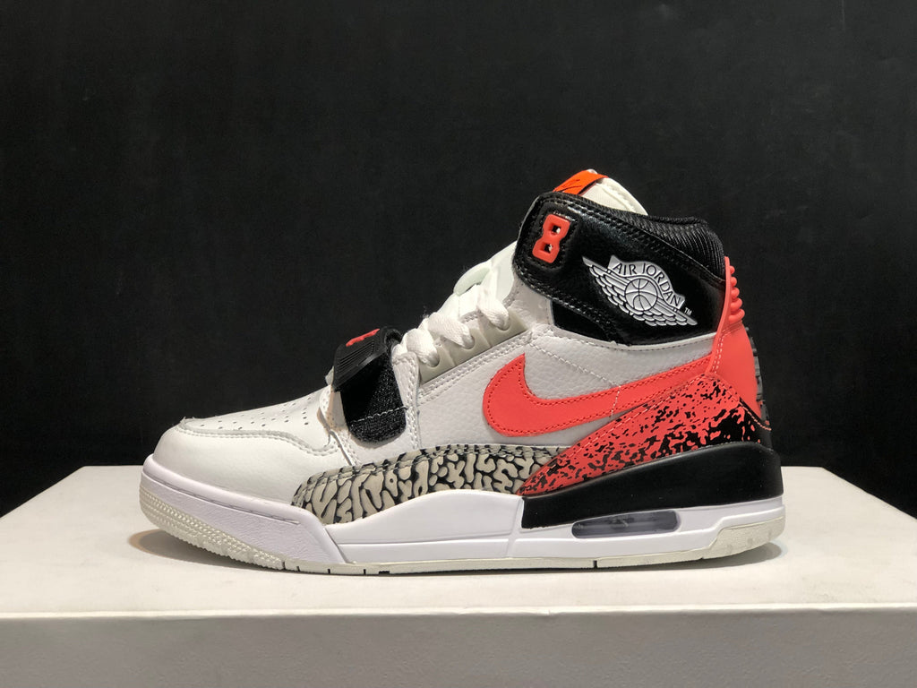 Jordan Legacy 312 Hot Lava Trainers AQ4160-108 - product image from the listing.