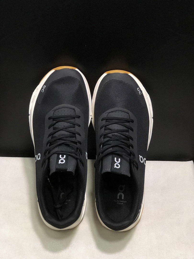 On Cloudnova Form 2 Sneakers in Black Ivory - product image from the listing.