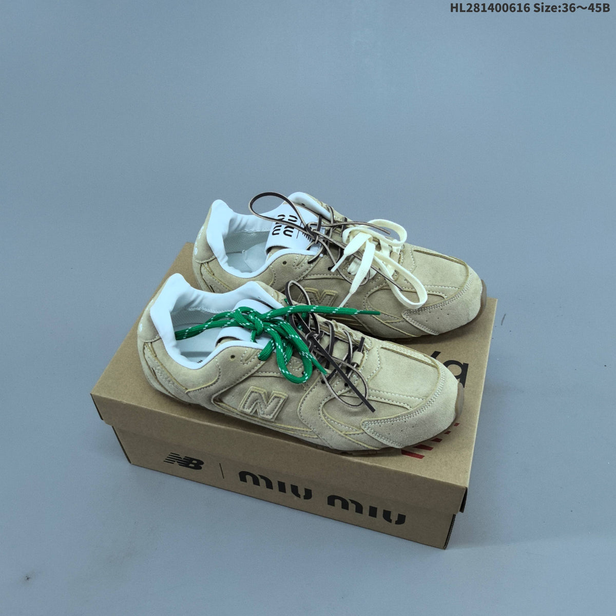 Miu Miu x New Balance 530 SL Low-Cut Sneakers - product image from the listing.