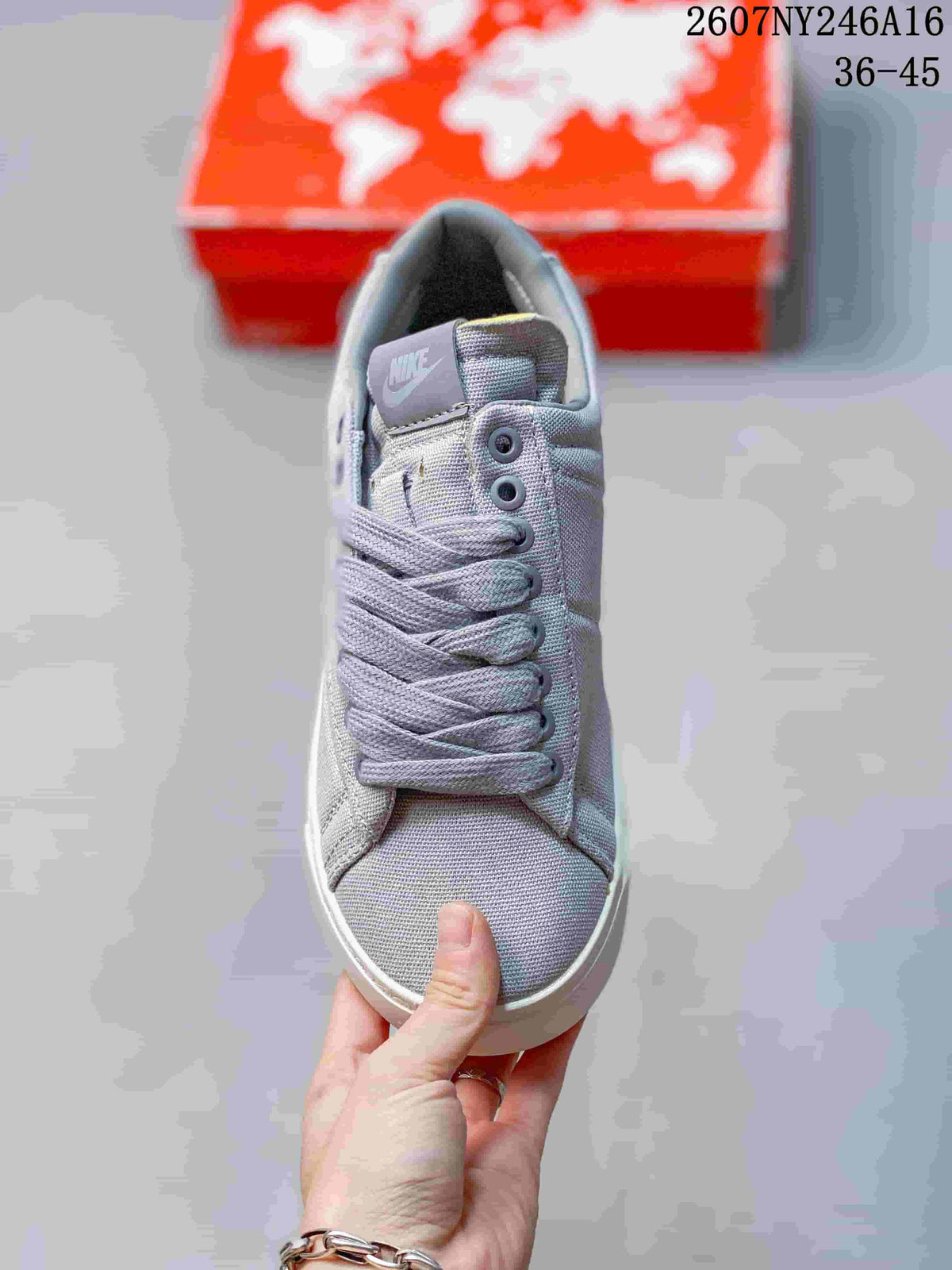 Nike Devin Booker Blazer Low Sneakers in Gray - product image from the listing.