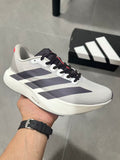 Adidas Lightstrike Pro Running Shoes in White Gray KJ3670 - product image from the listing.