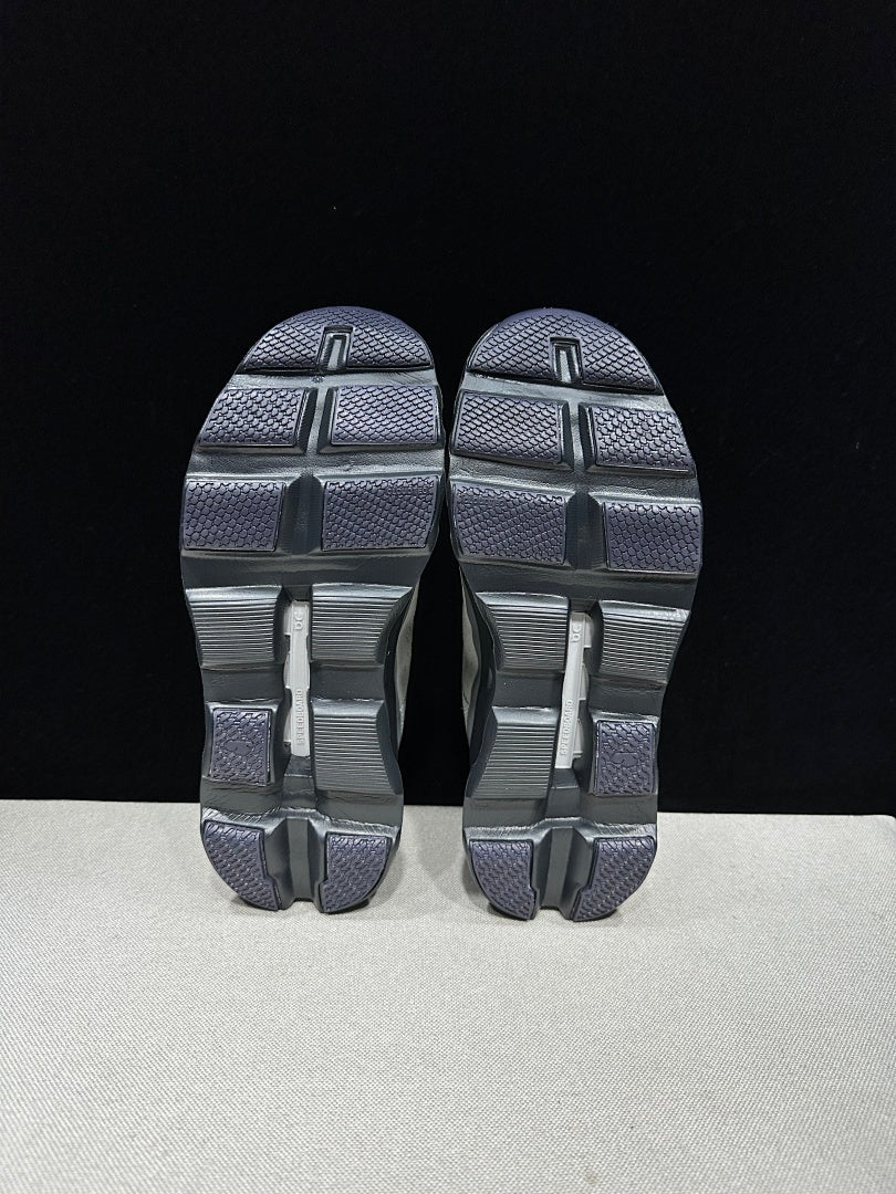 On Cloudmonster Shoes for Running in Eclipse and Magnet - product image from the listing.