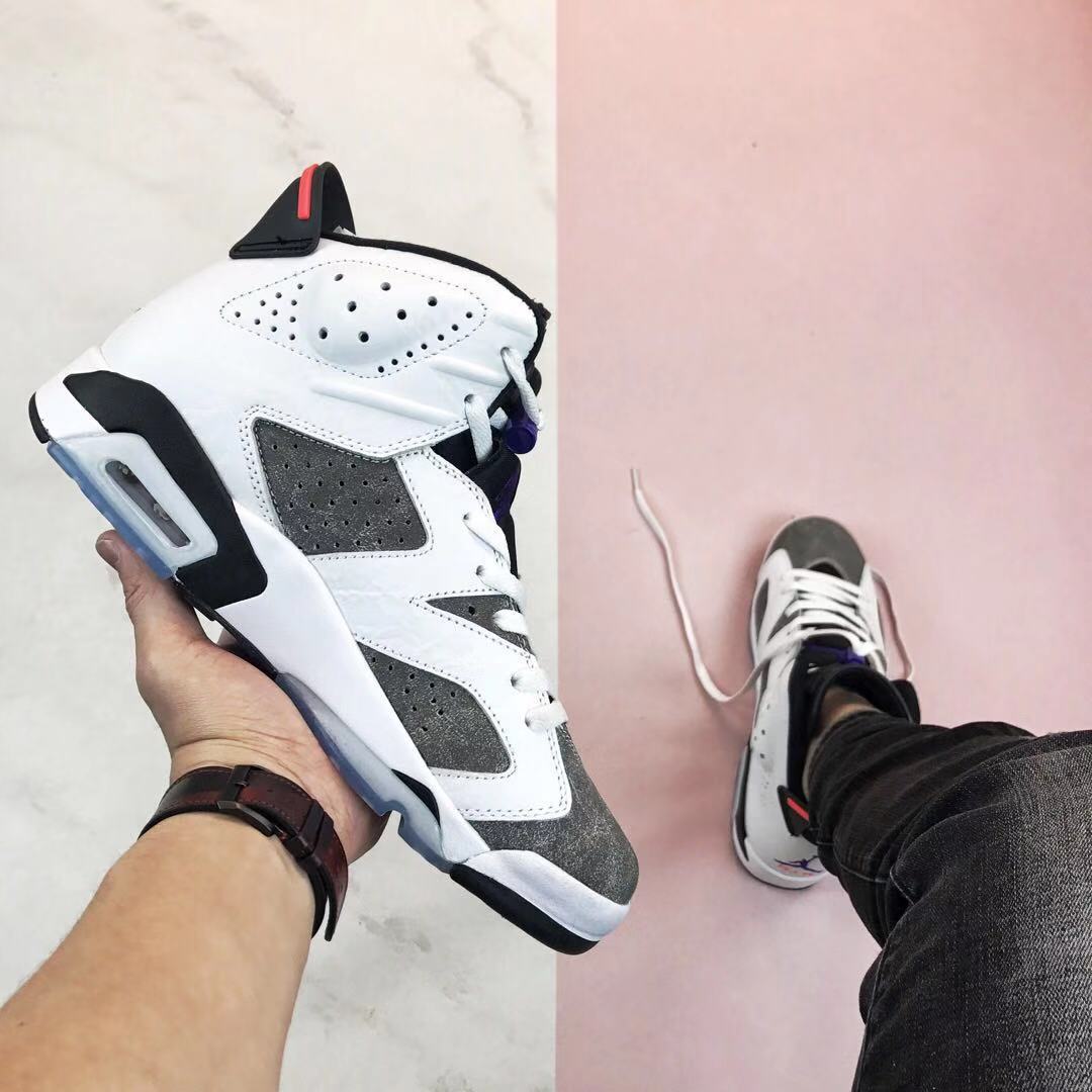 Air Jordan 6 Flint High-Top Sneakers - product image from the listing.