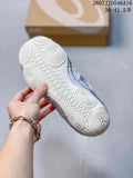 ASICS Hypersync Silver Low-Profile Retro Trainers - product image from the listing.