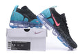 Nike Air VaporMax Flyknit 2 Sneakers in Black Turquoise - product image from the listing.