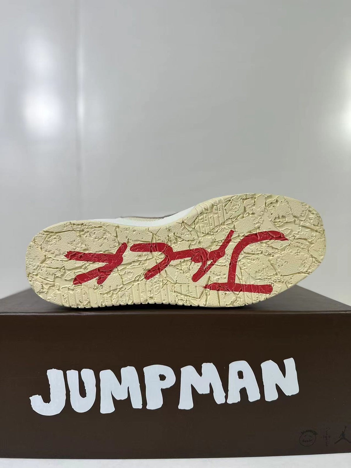 Jordan Jumpman Jack TR Sneakers in Cream Yellow FZ8117-003 - product image from the listing.