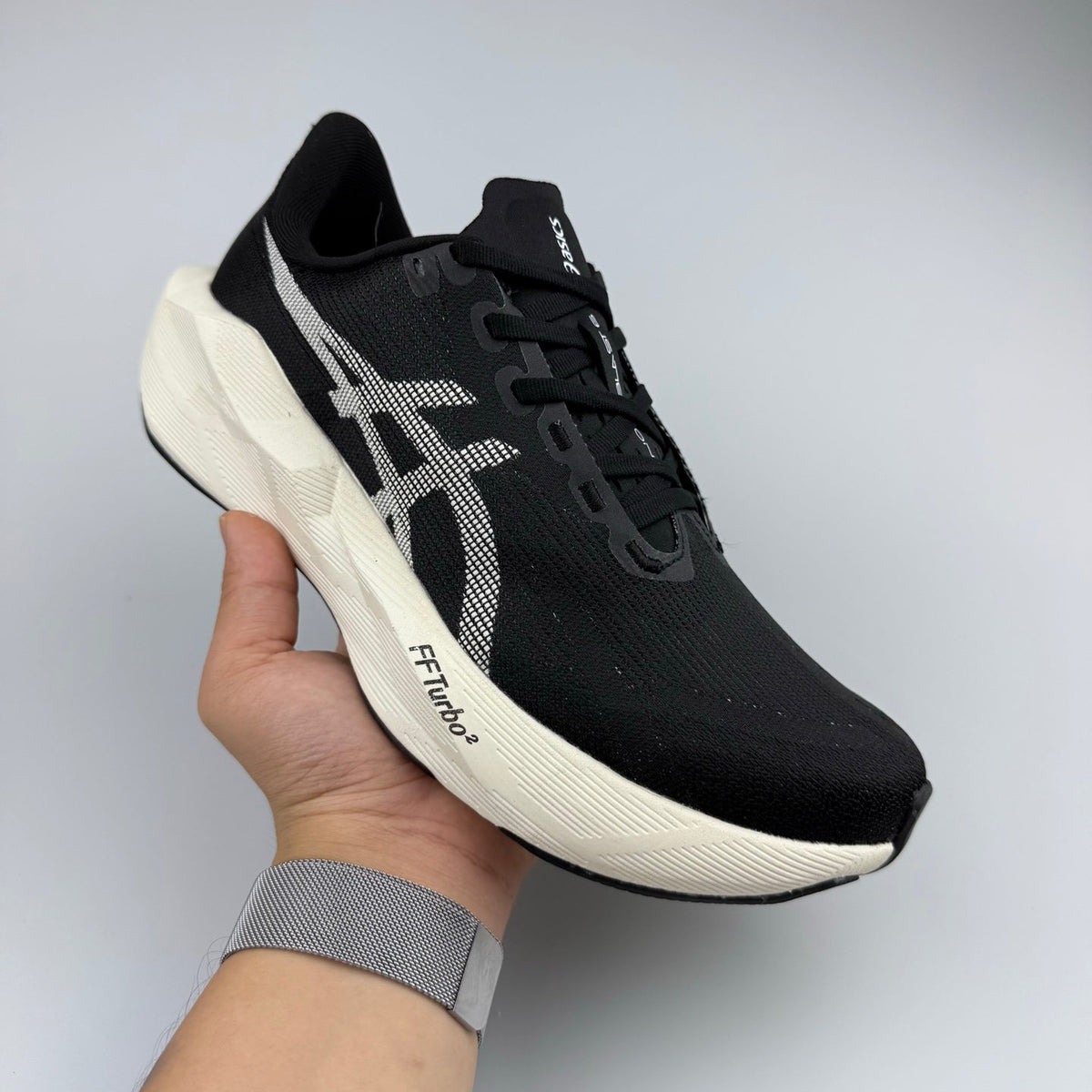 ASICS Gel-Kayano 14 Sneakers in Black White 1012C008-103 - product image from the listing.