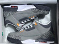 Men's Jordan 3 Gray Cement Sneakers - product image from the listing.