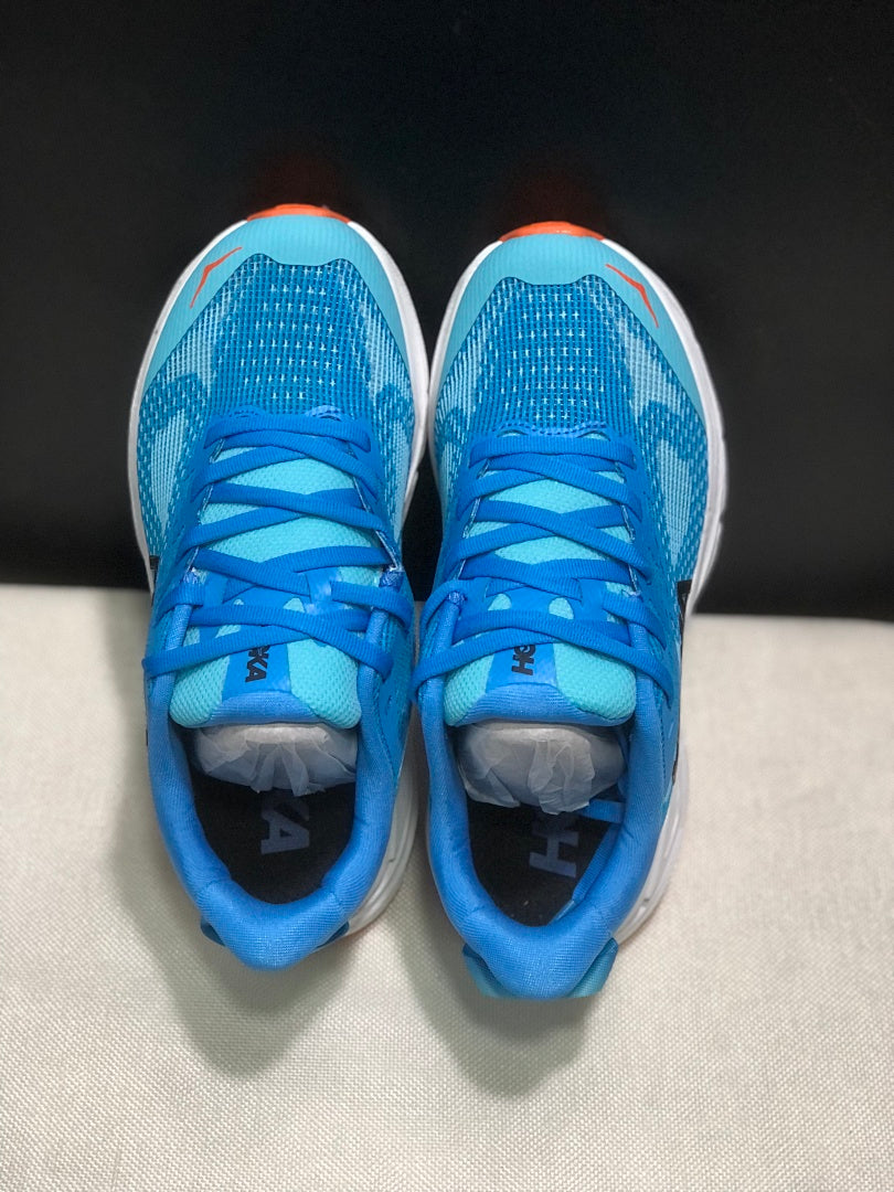 HOKA Challenger 8 Trail Running Shoes, in Blue - product image from the listing.