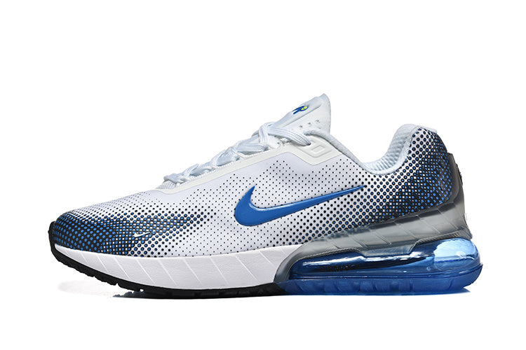 Nike Air Max 270 Sneakers in White and Blue - product image from the listing.