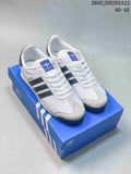 adidas Originals Samoa Trainers White Black 675033 - product image from the listing.